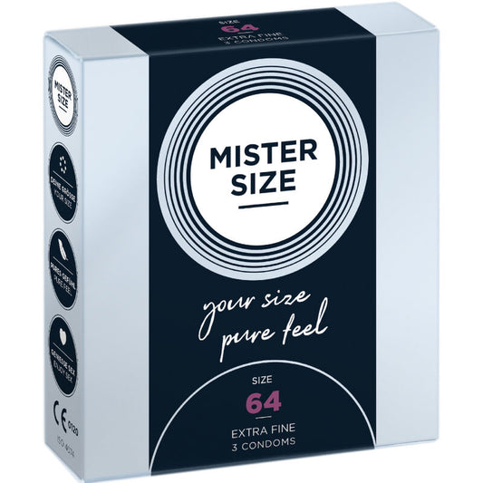 MISTER SIZE - CONDOMS SIZE XXL 64 MM (3 UNITS) - 1