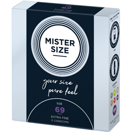 MISTER SIZE - CONDOMS SIZE XXXL 69 MM (3 UNITS) - 1