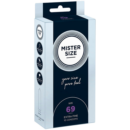 MISTER SIZE - CONDOMS SIZE XXXL 69 MM (10 UNITS) - 1