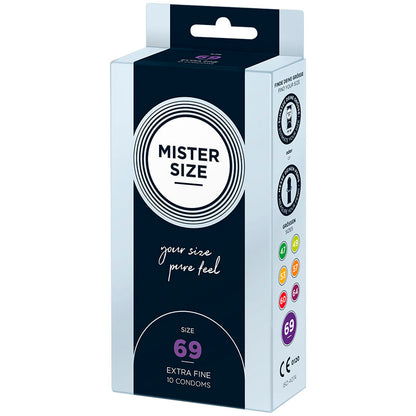 MISTER SIZE - CONDOMS SIZE XXXL 69 MM (10 UNITS) - 2