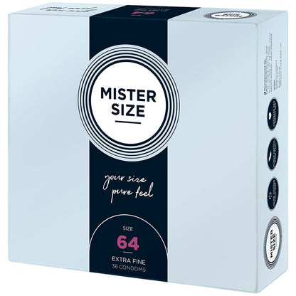 MISTER SIZE - CONDOMS SIZE XXL 64 MM (36 UNITS) - 2