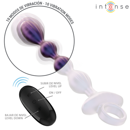 INTENSE - JACKIE VIBRATING ANAL PLUG MODEL 1 REMOTE CONTROL - 2