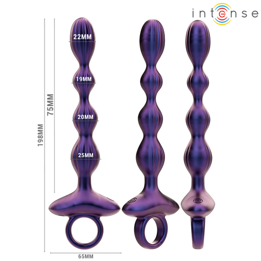 INTENSE - JACKIE VIBRATING ANAL PLUG MODEL 1 REMOTE CONTROL - 1