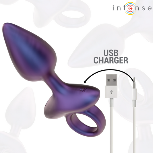 INTENSE - MICHAEL VIBRATING ANAL PLUG MODEL 2 REMOTE CONTROL - 1