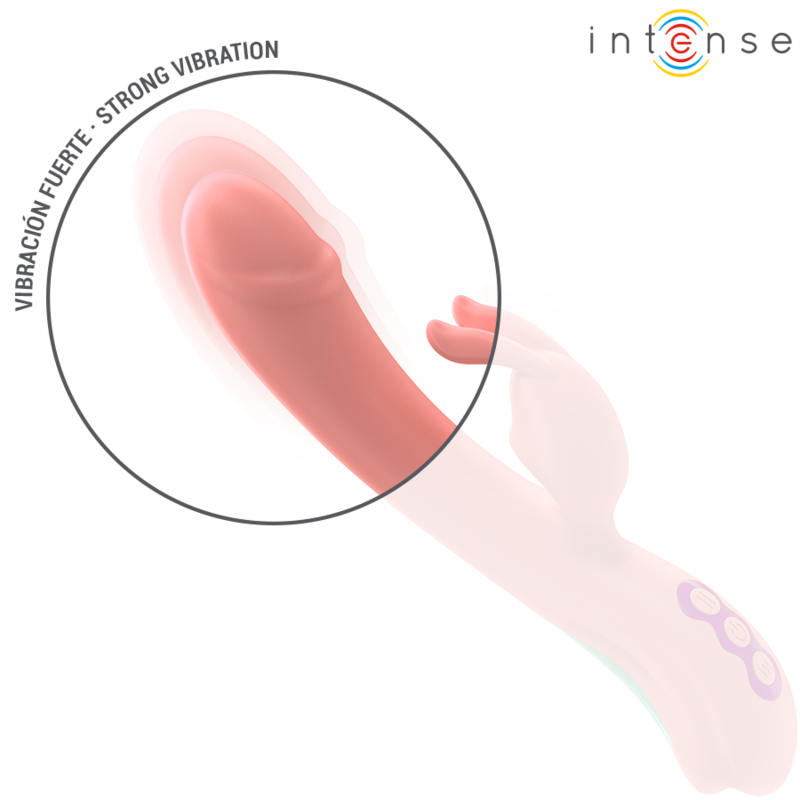 INTENSE - RACHEL RABBIT VIBRATOR 5 VIBRATIONS PINK - 4