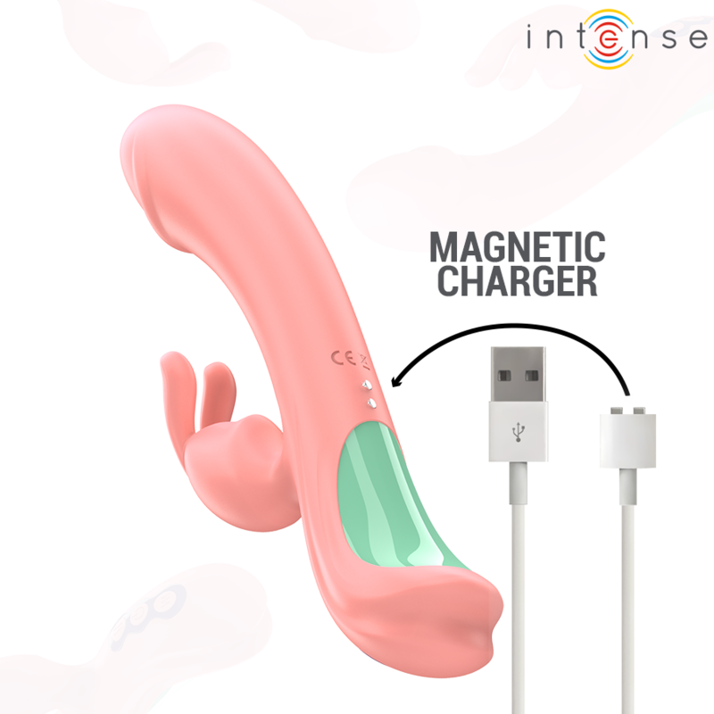 INTENSE - RACHEL RABBIT VIBRATOR 5 VIBRATIONS PINK - 2
