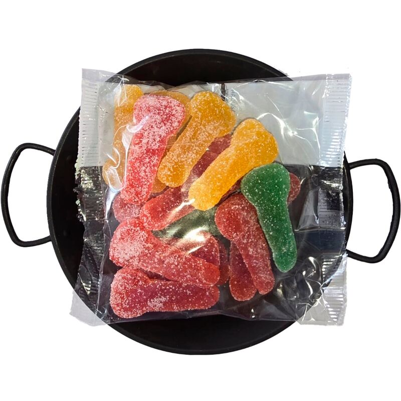 DIABLO PICANTE - CHEWABLE SUGAR CANDIES IN PENIS SHAPE IN DIFFERENT FLAVORS - 1
