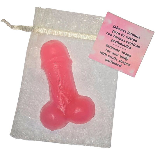DIABLO PICANTE - PENIS SHAPED PERFUMED SOAP PINK - 1