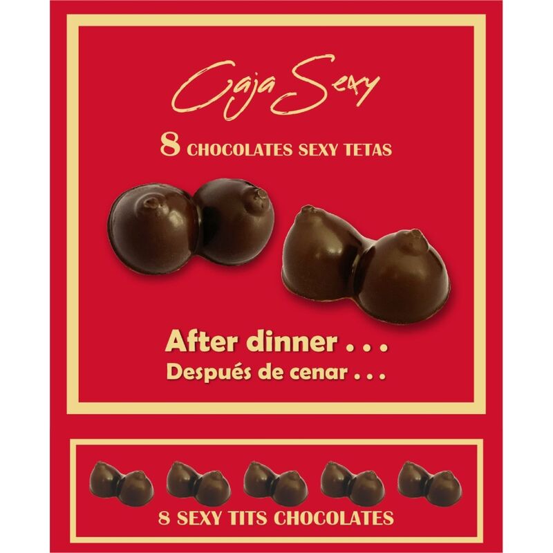 DIABLO PICANTE - 8 SEXY TITS CHOCOLATES - 1