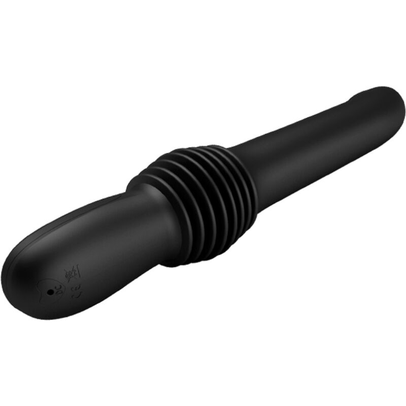 PRETTY LOVE - PAZUZU VIBRATOR 3 THRUST MODES BLACK - 4