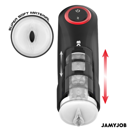 JAMYJOB - AUTOMATIC GRAVITY VAGINAL MASTURBATOR 5 SUCTION MODES
