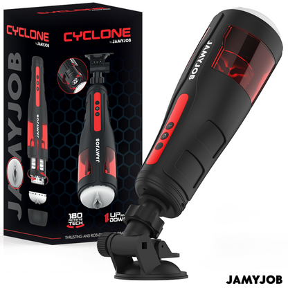 JAMYJOB - CYCLONE AUTOMATIC VAGINA MASTURBATOR 10 ROTATION AND THRUST MODES - 4