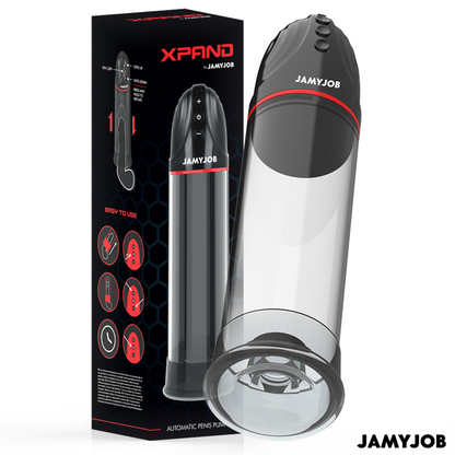 JAMYJOB - XPAND AUTOMATIC PUMP 3 LEVELS OF STIMULATING WAVES GREY - 7