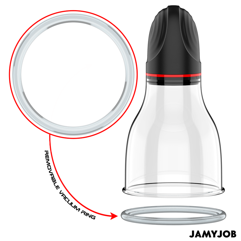 JAMYJOB - XPAND LITE AUTOMATIC TESTICLE PUMP 3 LEVELS OF STIMULATING WAVES GREY - 2