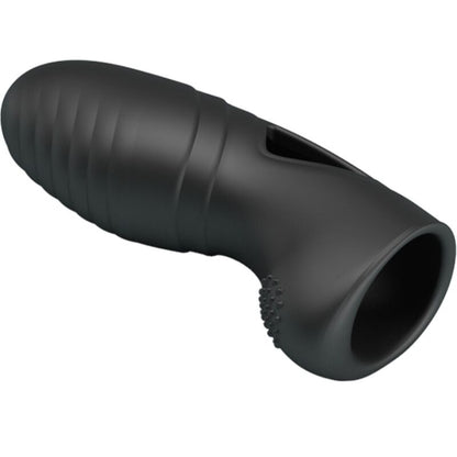 PRETTY LOVE - ALAN SILICONE FINGER VIBRATOR BLACK - 2
