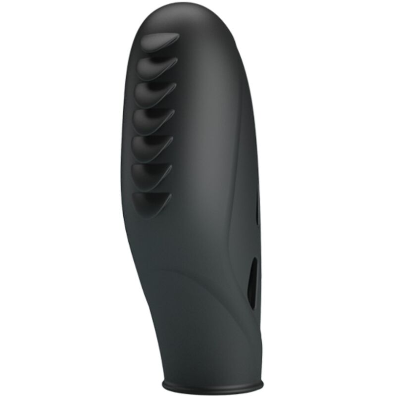 PRETTY LOVE - SILICONE FINGER VIBRATOR IN BLACK