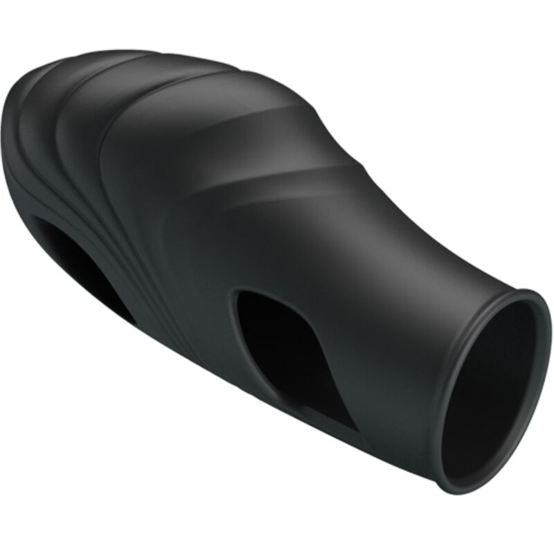 PRETTY LOVE - BLACK LICH SILICONE FINGER VIBRATOR