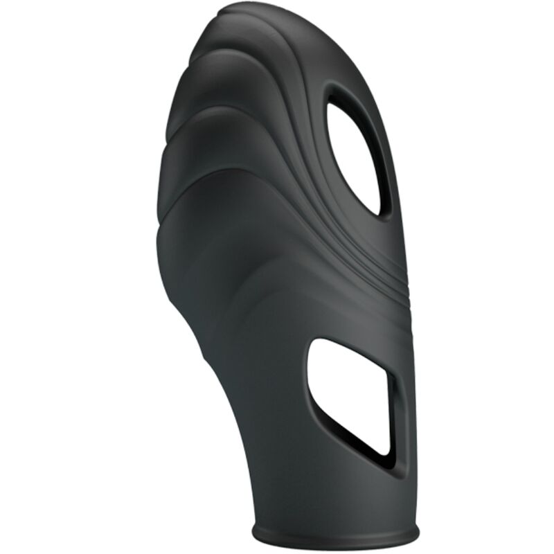 PRETTY LOVE - LICH SILICONE FINGER VIBRATOR BLACK - 9
