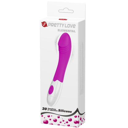 PRETTY LOVE - ELEMENTAL VIBRATOR 30 VIBRATION MODES PURPLE - 1