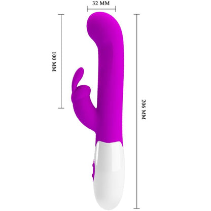 PRETTY LOVE - CENTAUR RABBIT VIBRATOR 30 VIBRATION MODES PURPLE