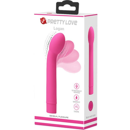 PRETTY LOVE - LOGAN G-SPOT VIBRATOR 10 VIBRATIONS PINK - 2