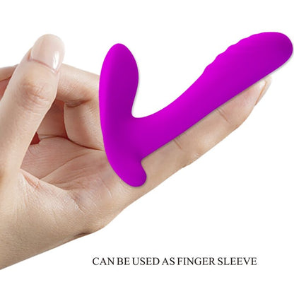 PRETTY LOVE - MASSAGER & VIBRATOR 12 VIBRATIONS REMOTE CONTROL PURPLE - 8