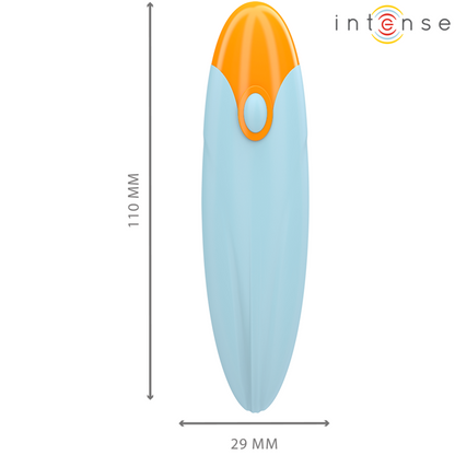 INTENSE - MIKE VIBRATING BULLET 10 VIBRATIONS BLUE - 3