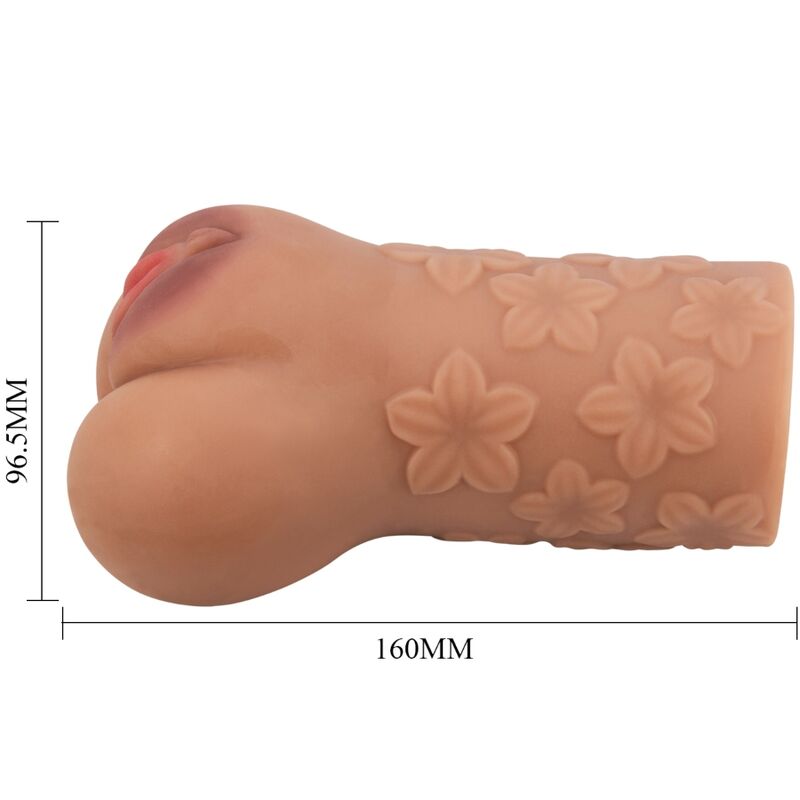 CRAZY BULL - SCARLET VAGINA AND ANO DESIGN WITH FLESH FLOWERS