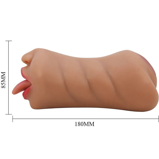 CRAZY BULL - SARAH DOUBLE MASTURBATOR MOUTH AND VAGINA MEAT