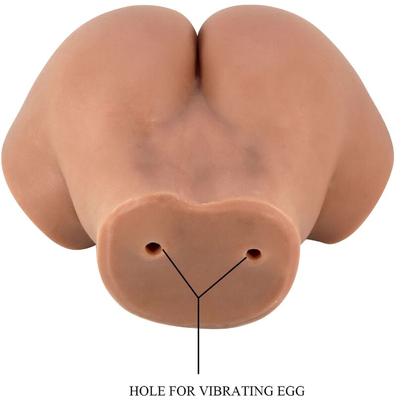 CRAZY BULL - HAILEY VIBRATOR WITH REALISTIC VAGINA AND REMOTE ANAL CONTROL