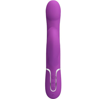 PRETTY LOVE - 4 IN 1 MULTIFUNCTION VIBRATOR & STIMULATOR PURPLE - 2