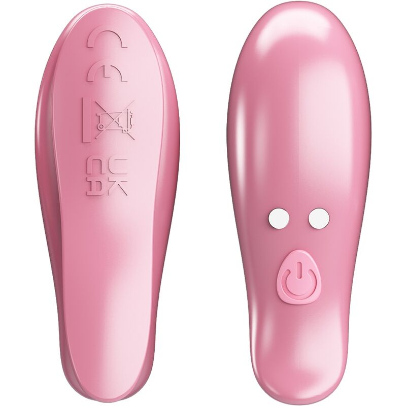 PRETTY LOVE - CAILEY NIPPLE CLAMPS 10 VIBRATIONS REMOTE CONTROL PINK - 8