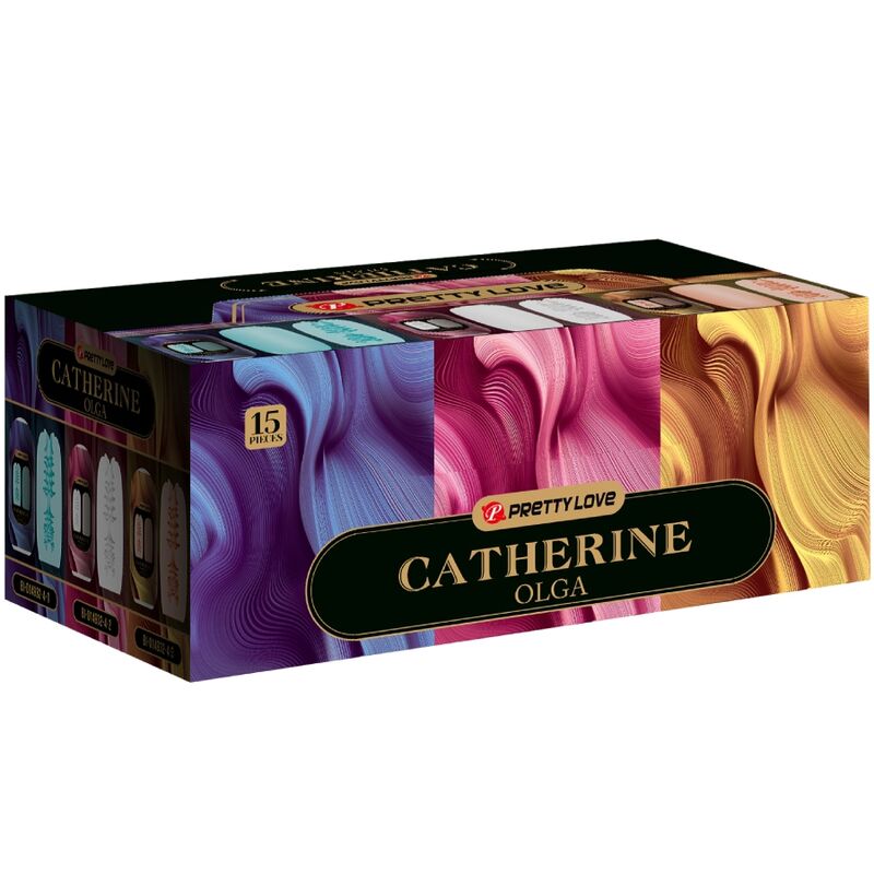 PRETTY LOVE - OLGA PACK 15 VARIOUS MALE MASTURBATORS