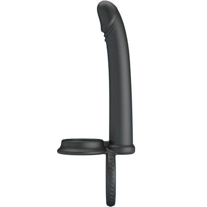 PRETTY LOVE - DILLION DOUBLE PENETRATION DOUBLE COCK RING BLACK - 1