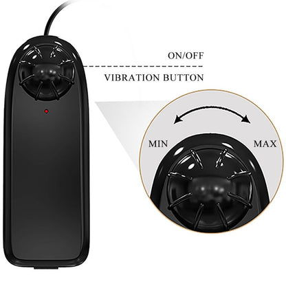 BAILE - BAHAMUT REALISTIC VIBRATOR 21.8 CM FLESH REMOTE CONTROL - 7