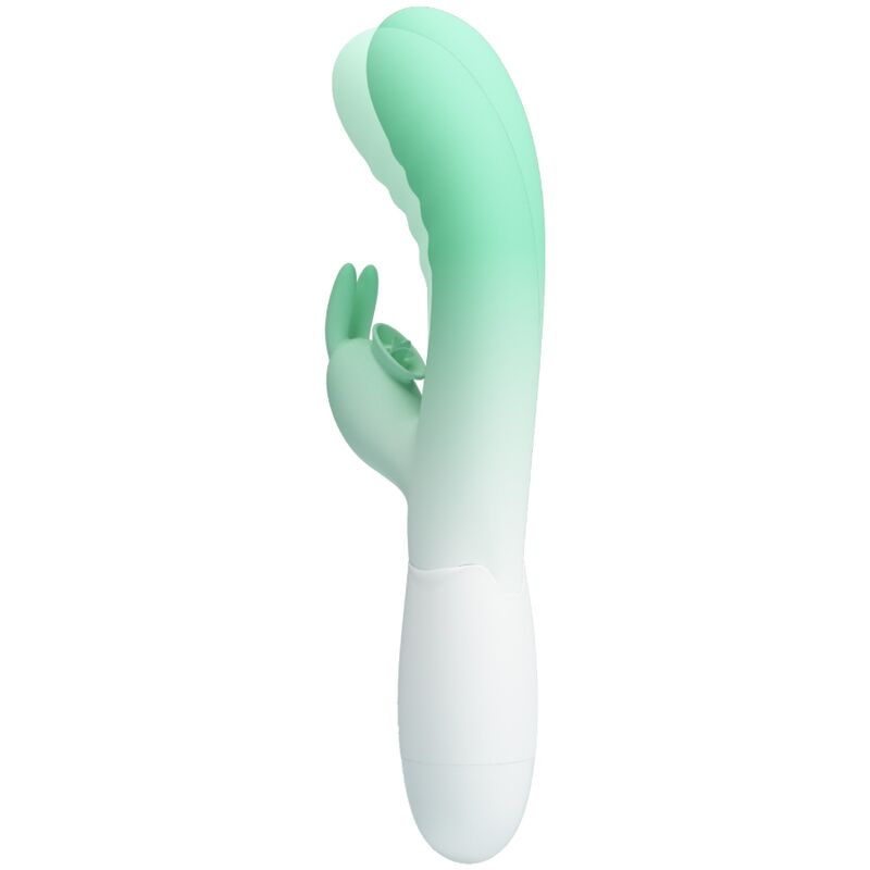 PRETTY LOVE - CERBERUS RABBIT VIBRATOR 3O VIBRATIONS GREEN - 9