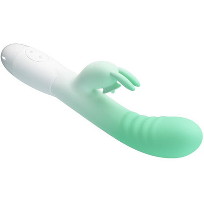 PRETTY LOVE - CERBERUS RABBIT VIBRATOR 3O VIBRATIONS GREEN - 2