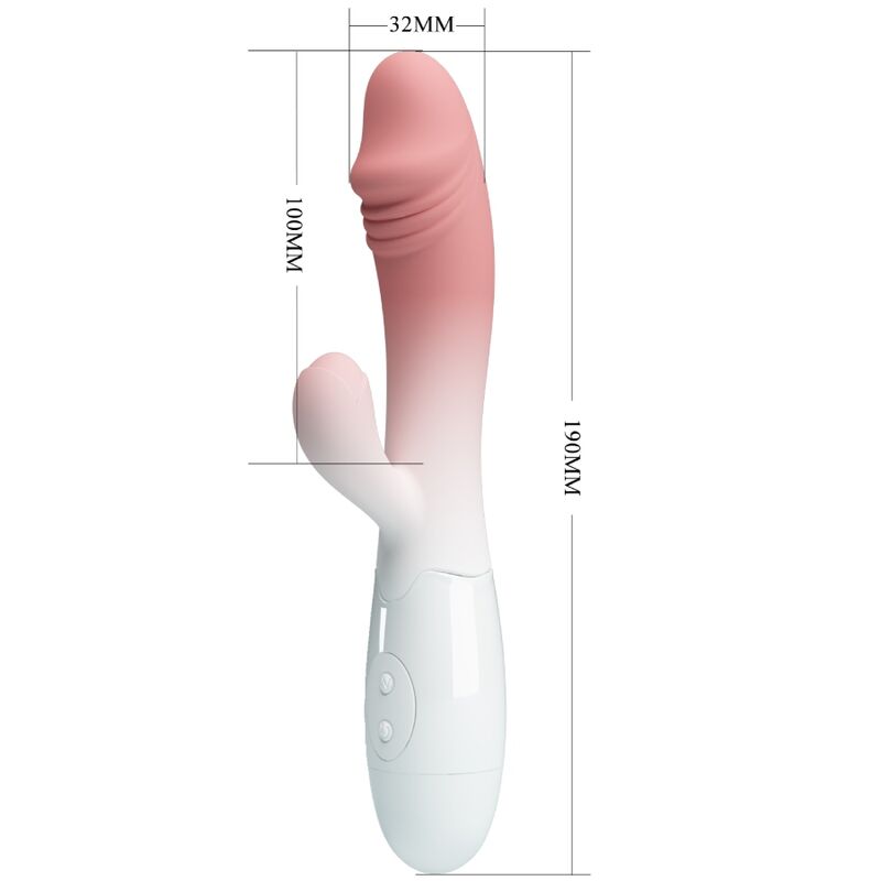 PRETTY LOVE - SNAPPY RABBIT VIBRATOR 30 VIBRATIONS PINK - 4