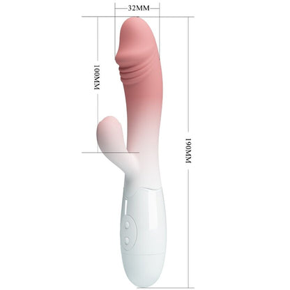 PRETTY LOVE - SNAPPY RABBIT VIBRATOR 30 VIBRATIONS PINK - 4