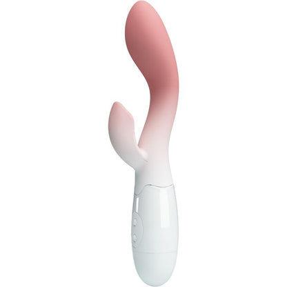 PRETTY LOVE - BRIGHTY G-SPOT VIBRATOR + CLITORIS STIMULATOR 30 VIBRATIONS PINK - 6