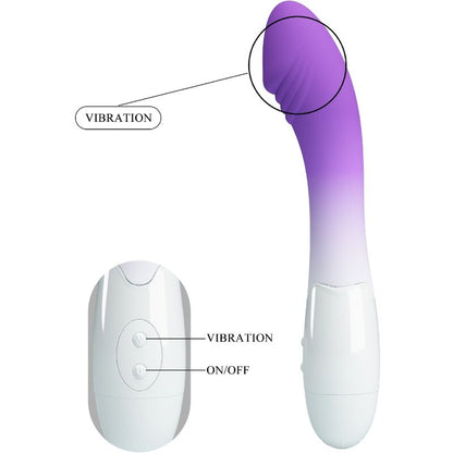 PRETTY LOVE - ELEMENTAL G-SPOT VIBRATOR 30 VIBRATIONS PURPLE - 3
