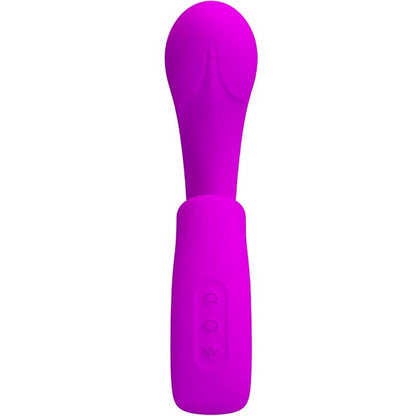 PRETTY LOVE - SIBEL SIBEL G-SPOT VIBRATOR + CLITORIS STIMULATOR 10 VIBRATIONS PURPLE - 2
