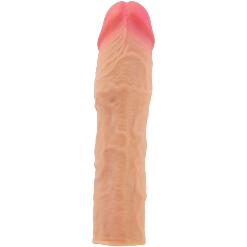 PRETTY LOVE - STEVENSON PENIS SHEATH WITH EXTENSION 3" FLESH