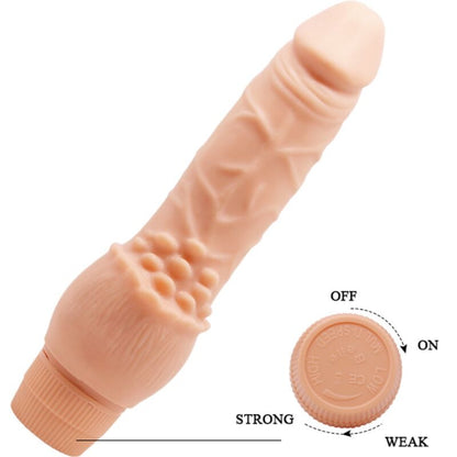 BAILE - BARBARA REALISTIC VIBRATOR 19.5 CM FLESH - 3