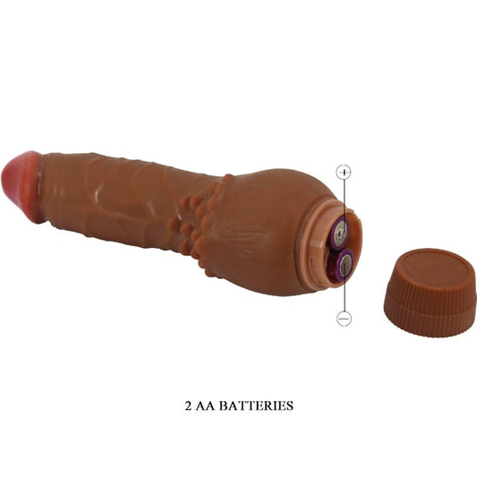 BAILE - BARBARA REALISTIC VIBRATOR 19.5 CM MULATTO - 1