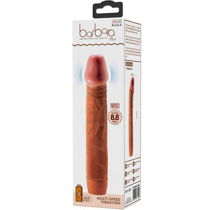 BAILE - BOB REALISTIC VIBRATOR 22.5 CM MULATTO - 5