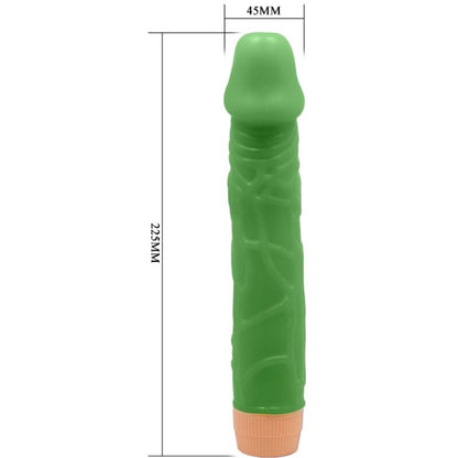 BAILE - BILL REALISTIC VIBRATOR 22.5 CM GREEN - 3