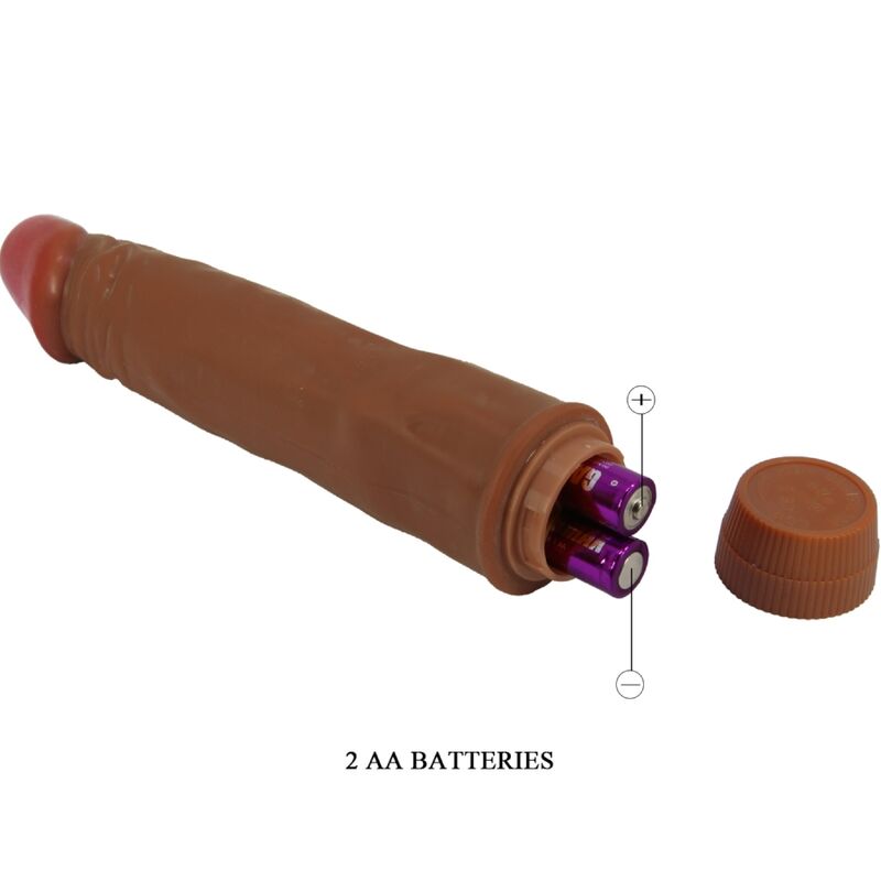 BAILE - DWARF REALISTIC VIBRATOR 21 CM MULATTO - 2