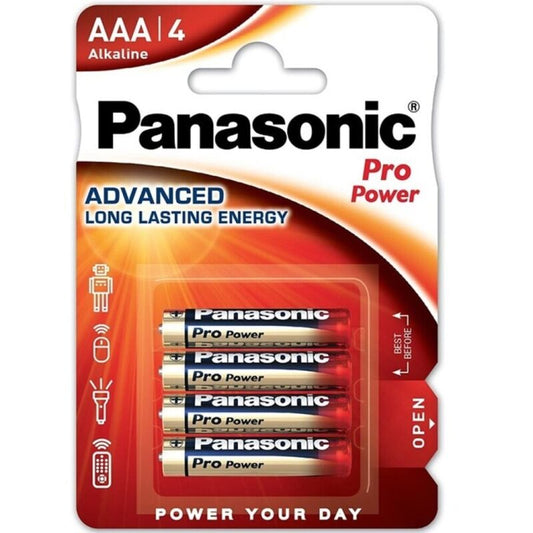 PANASONIC - PRO POWER ALKALINE AAA BATTERY LR03 BLISTER*4 - 1