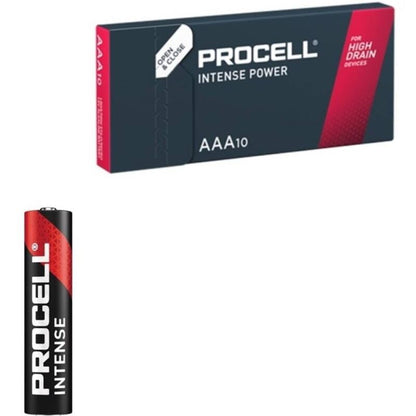 PROCELL - INTENSE POWER ALKALINE LR03 AAA 1.5V BOX*10 - 1